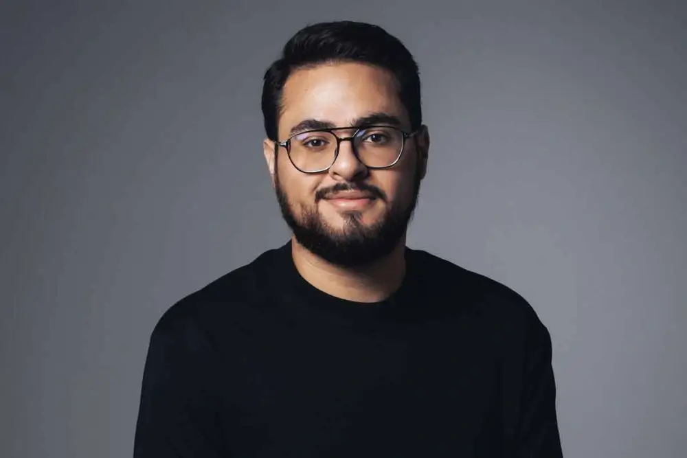 CNTXT AI founder Mohammad Abu Sheikh presenting Arabic-first sovereign AI solutions for the Middle East