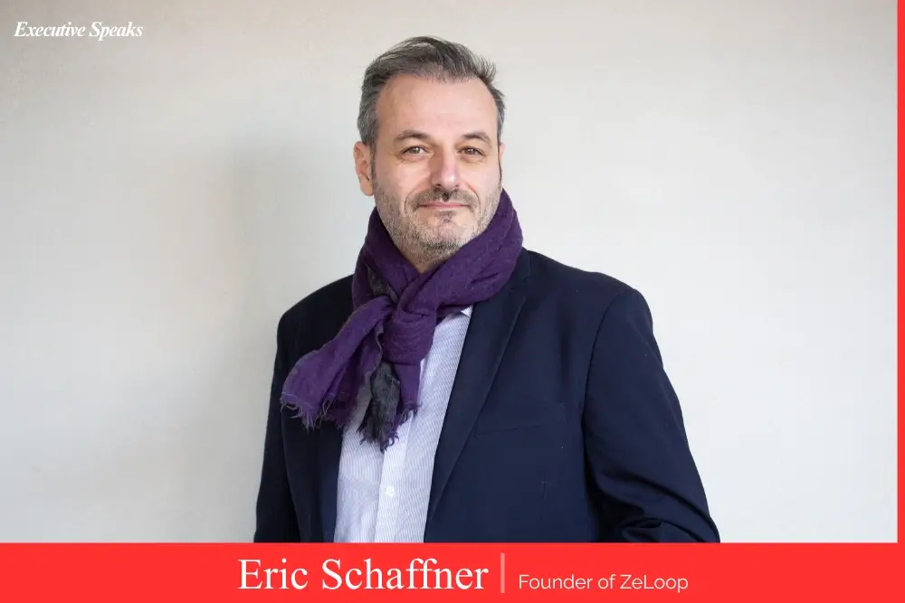 Eric Schaffner founder of ZeLoop sustainable plastic bottle recycling rewards platform