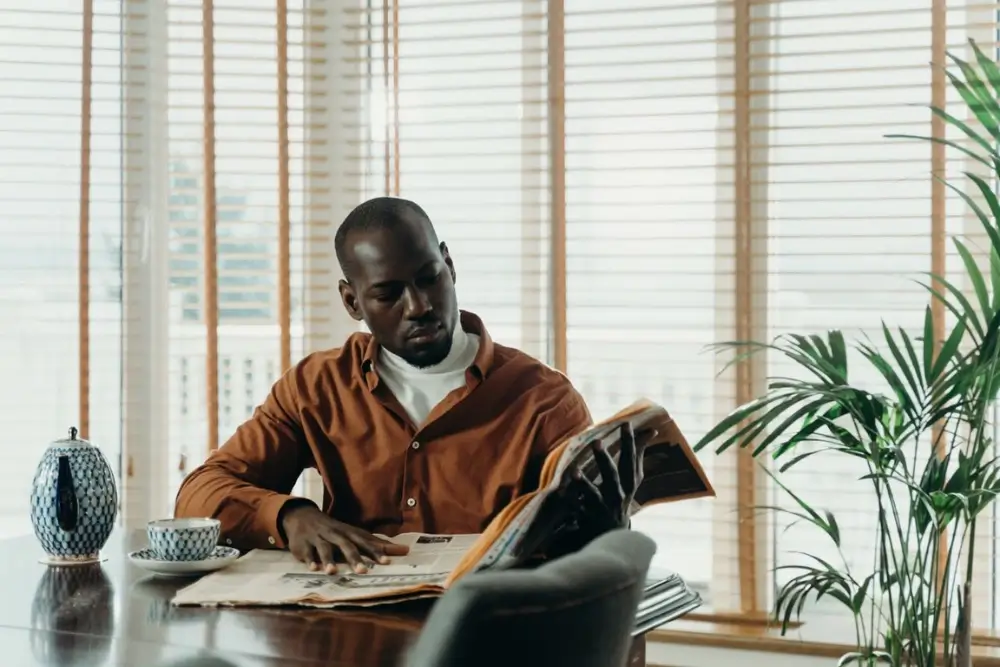 Successful CEO following an early morning routine for productivity and focus