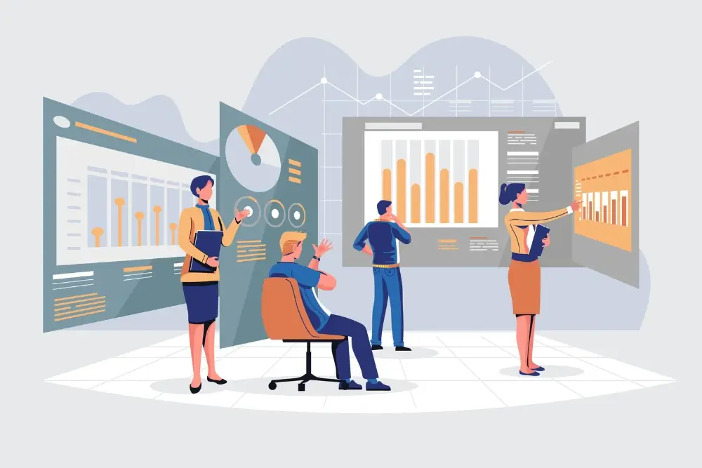 Visual Workforce Skills Intelligence Platform dashboard showing employee skills mapping and workforce analytics